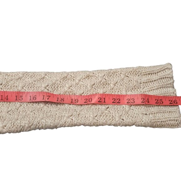 Cozy Cream Sweater sz 10 - Picture 7 of 7